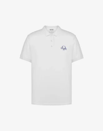 Bawełniana koszulka polo Laurel Crown