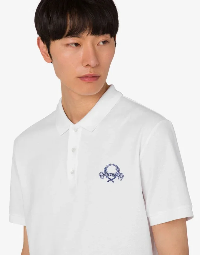 Bawełniana koszulka polo Laurel Crown Bawełniana koszulka polo Laurel Crown
