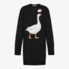 Bawełniana sukienka z dzianiny Goose