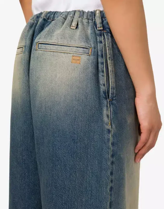 Bawełniane spodnie jeansowe Bawełniane spodnie jeansowe