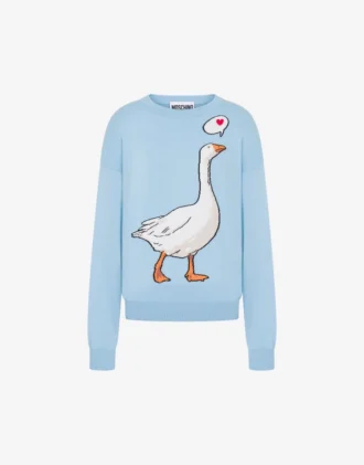 Bawełniany sweter Goose