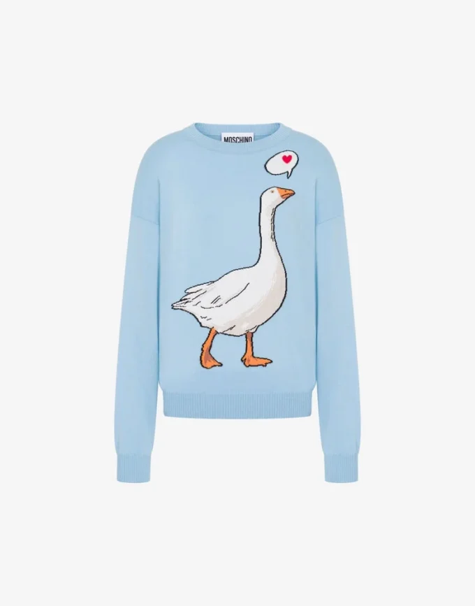 Bawełniany sweter Goose Bawełniany sweter Goose