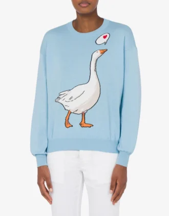 Bawełniany sweter Goose