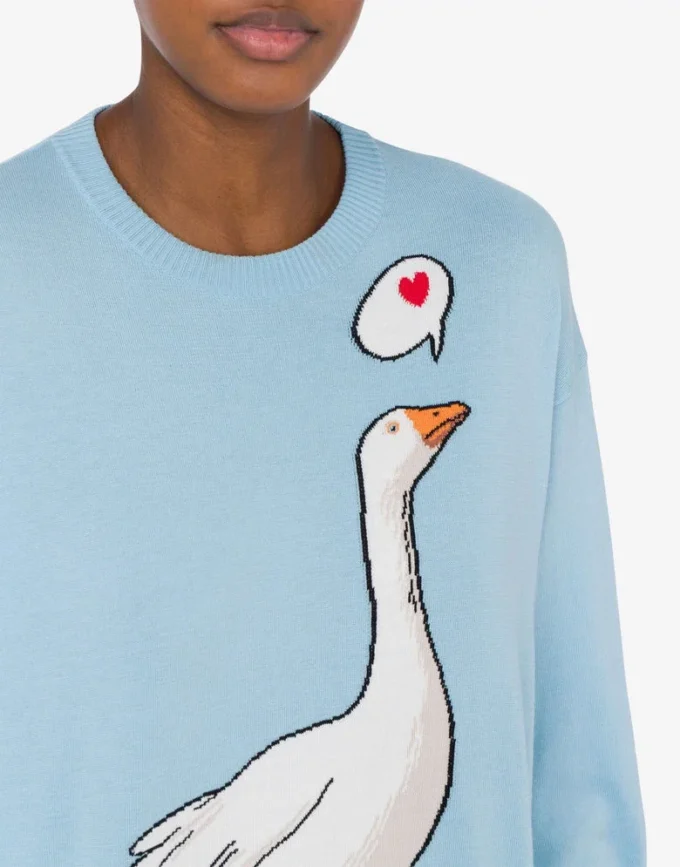Bawełniany sweter Goose Bawełniany sweter Goose