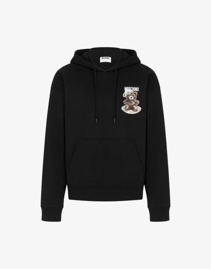 Bluza Moschino Teddy Bear z bawełny organicznej