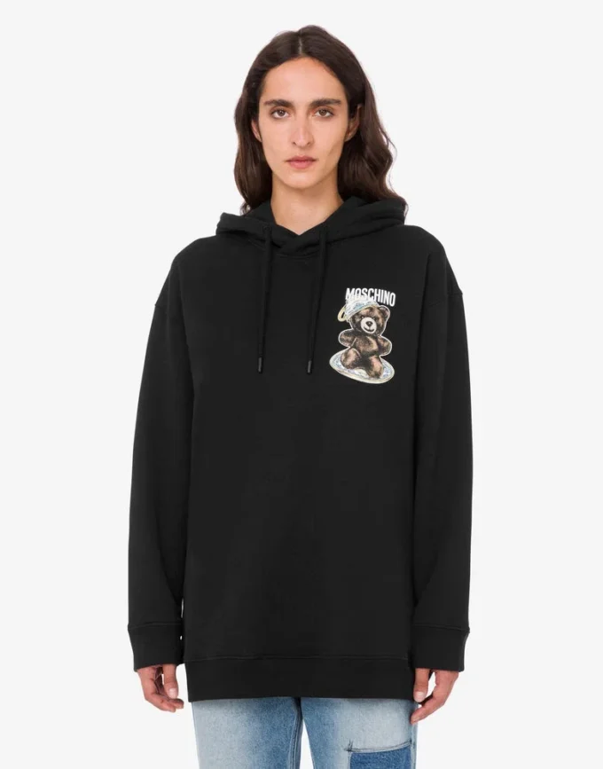 Bluza Moschino Teddy Bear z bawełny organicznej Bluza Moschino Teddy Bear z bawełny organicznej