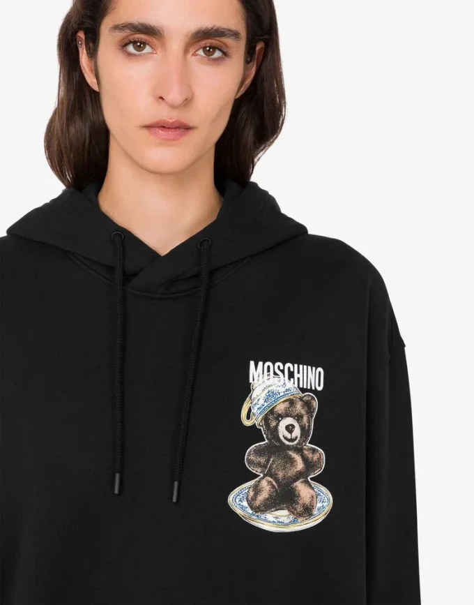 Bluza Moschino Teddy Bear z bawełny organicznej Bluza Moschino Teddy Bear z bawełny organicznej