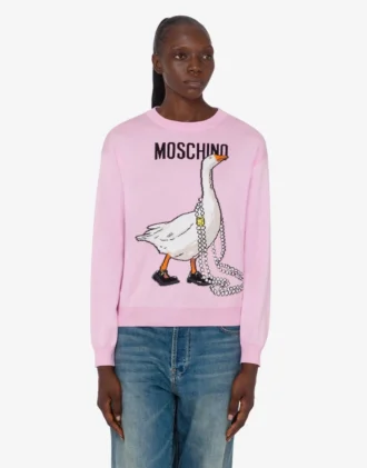 Bluza z czystej bawełny Goose