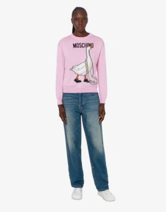 Bluza z czystej bawełny Goose