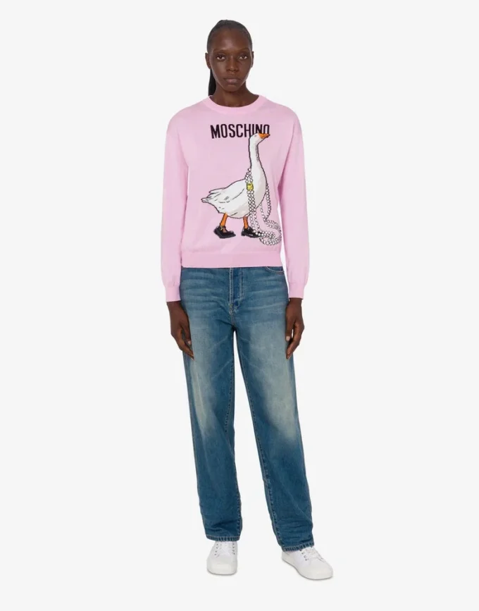 Bluza z czystej bawełny Goose