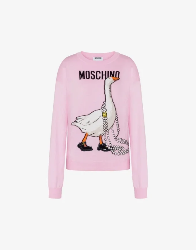 Bluza z czystej bawełny Goose
