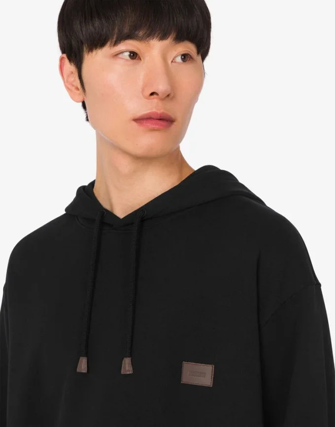 Bluza z kapturem z bawełny organicznej