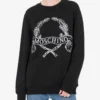 Bluza z kapturem z bawełny organicznej Logo Laurel Crown