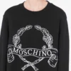 Bluza z kapturem z bawełny organicznej Logo Laurel Crown