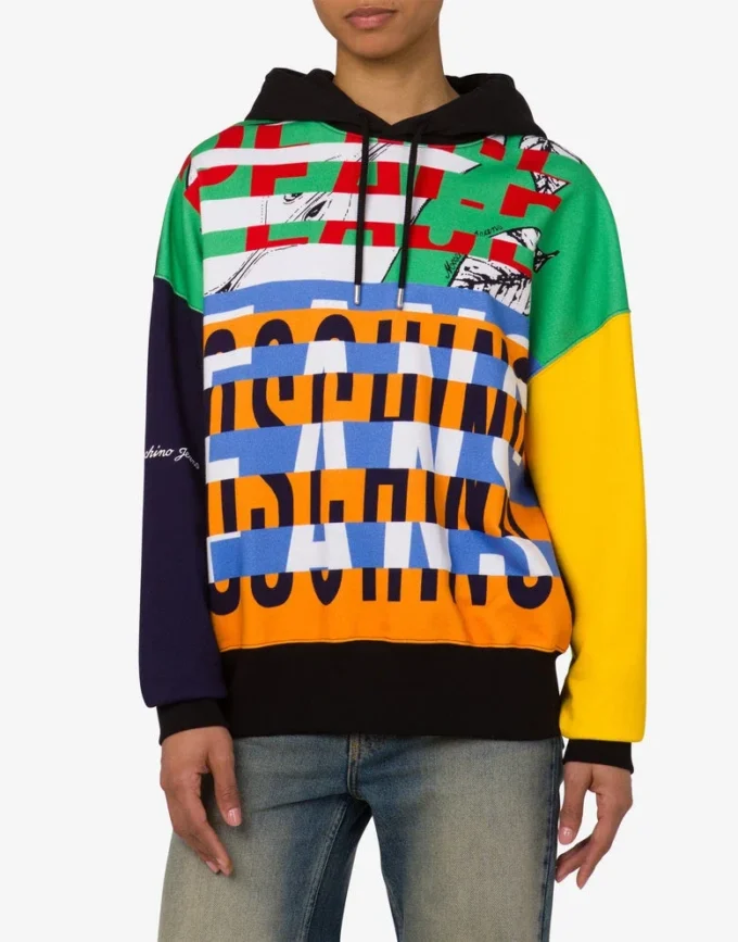 Bluza z nadrukiem z bawełny