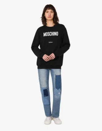 Bluza z nadrukiem z bawełny organicznej