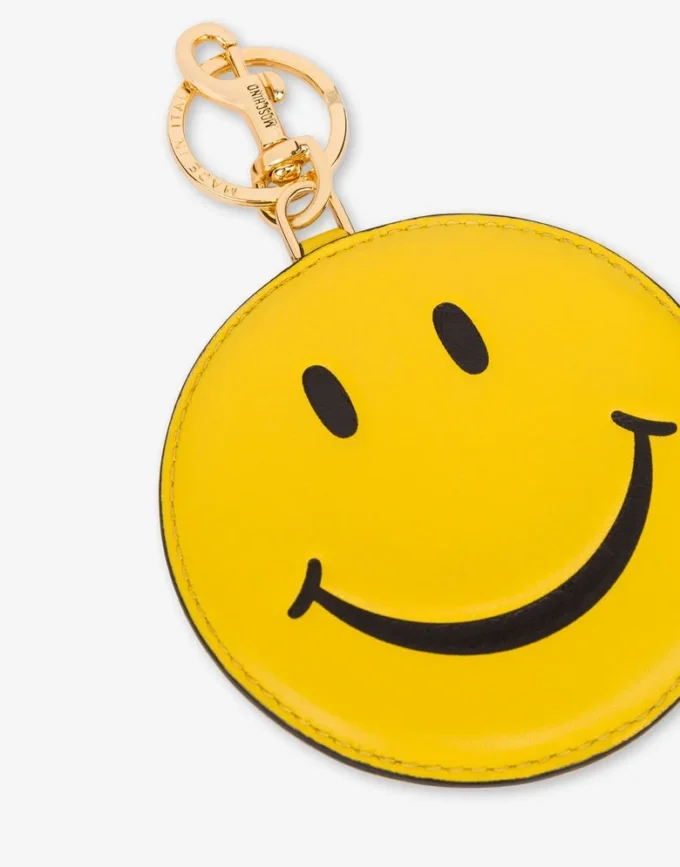Brelok do kluczy z nappa Smiley®