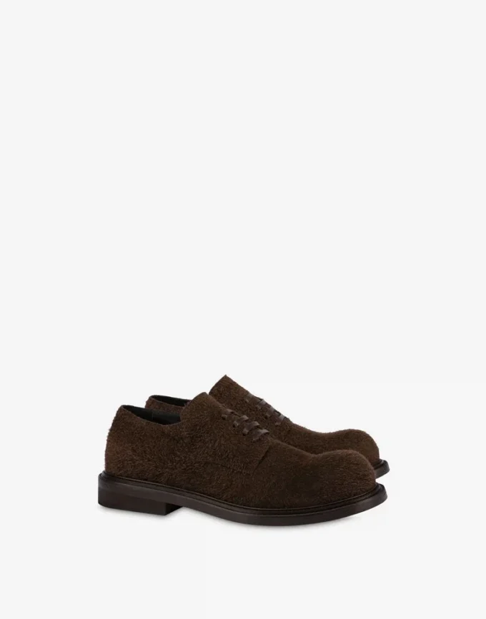 Buty derby z zamszu Oliver