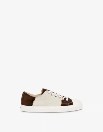 Buty sportowe ze skóry kucyka