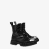 Buty wojskowe ze skóry cielęcej