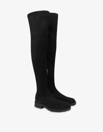 Buty za kolano z lycry