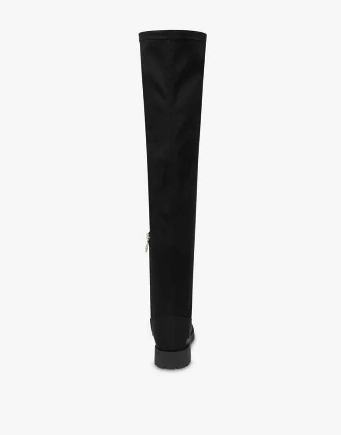 Buty za kolano z lycry
