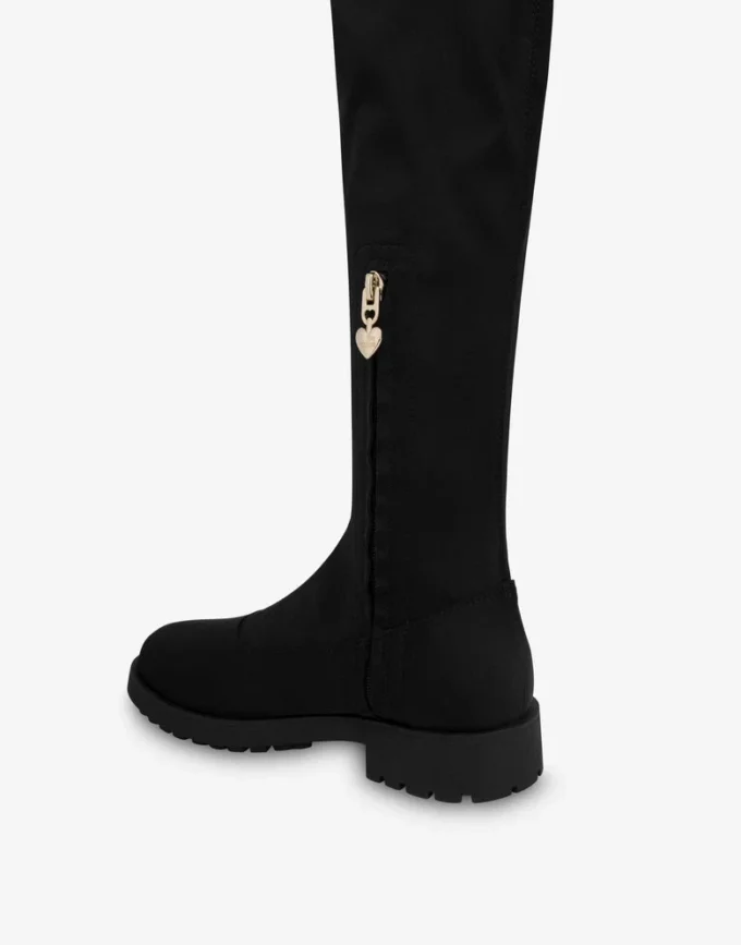 Buty za kolano z lycry