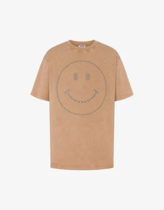 Ciężka bawełniana koszulka Smiley®