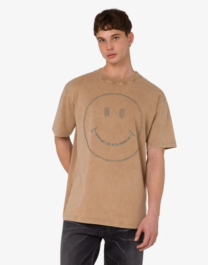 Ciężka bawełniana koszulka Smiley® Ciężka bawełniana koszulka Smiley®