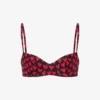 Drukowany stanik bikini z lycry
