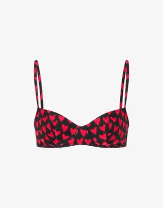 Drukowany stanik bikini z lycry