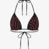Drukowany stanik bikini z lycry
