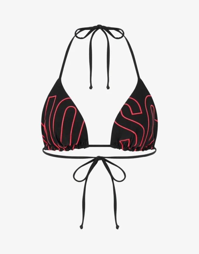 Drukowany stanik bikini z lycry