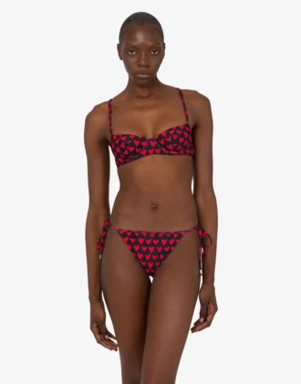 Drukowany stanik bikini z lycry