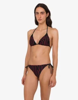 Drukowany stanik bikini z lycry