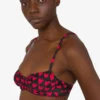 Drukowany stanik bikini z lycry