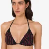 Drukowany stanik bikini z lycry