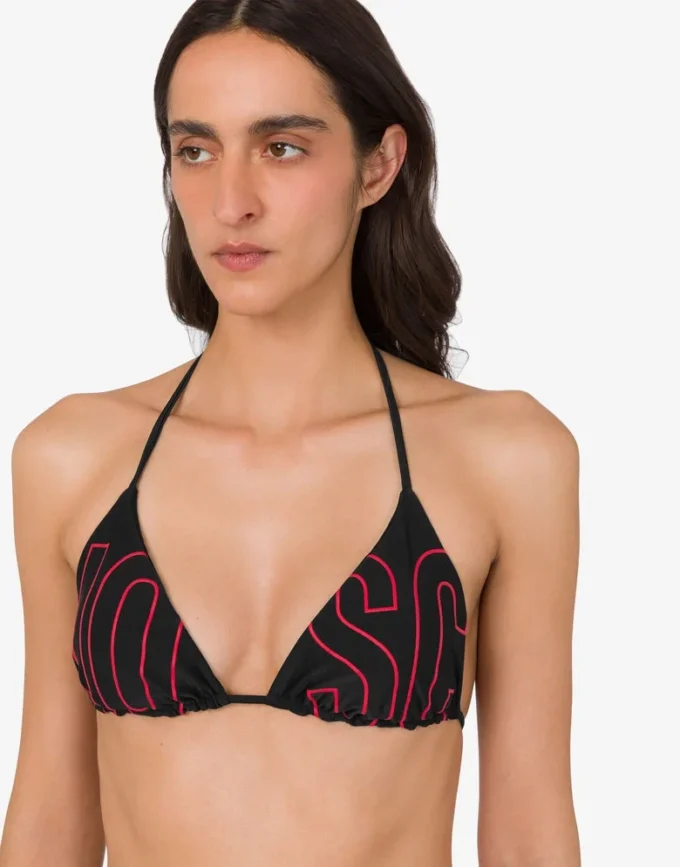Drukowany stanik bikini z lycry