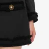 Elastyczna spódniczka mini z bouclé Elastyczna spódniczka mini z bouclé