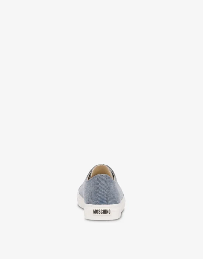 Flockowane trampki jeansowe Flockowane trampki jeansowe
