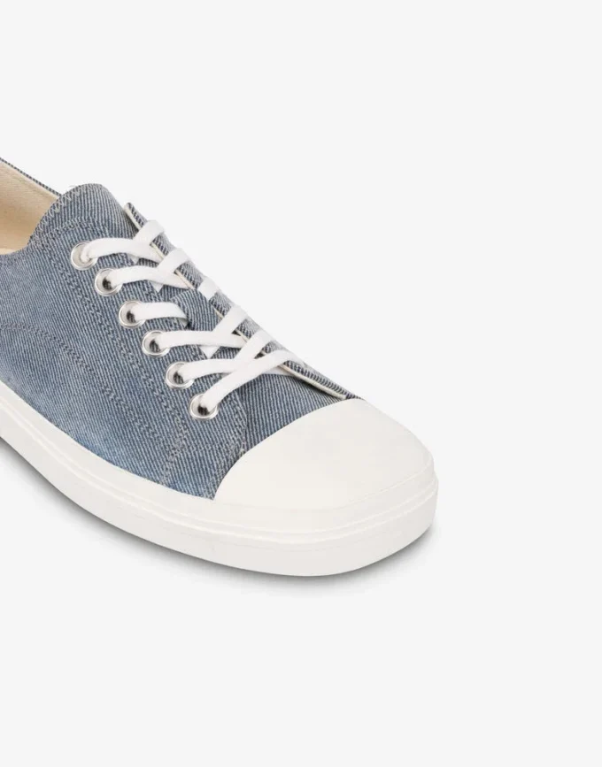 Flockowane trampki jeansowe Flockowane trampki jeansowe