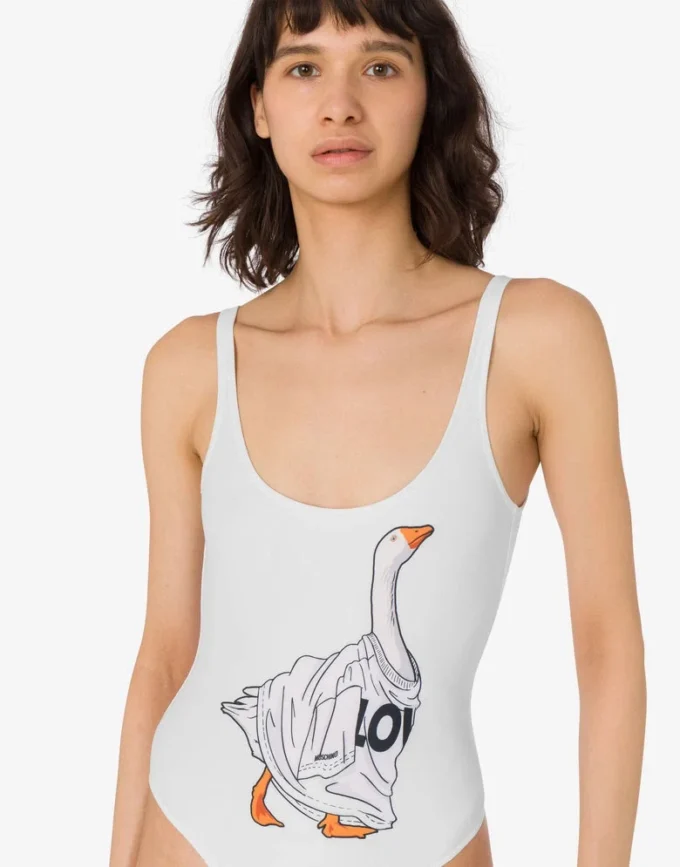 Jednoczęściowy kostium kąpielowy Goose