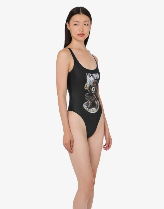 Jednoczęściowy kostium kąpielowy Moschino Teddy Bear