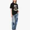 Koszulka z dzianiny bawełnianej Moschino Teddy Bear