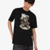 Koszulka z dzianiny bawełnianej Moschino Teddy Bear