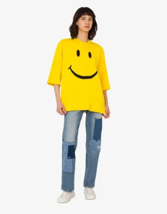 Koszulka z dzianiny bawełnianej organicznej Smiley®