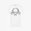 Koszulka z dzianiny organicznej Laurel Crown Logo