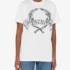 Koszulka z dzianiny organicznej Laurel Crown Logo