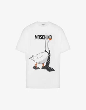 Koszulka z dzianiny z organicznej bawełny Goose