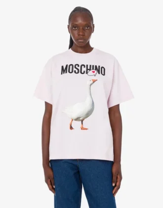 Koszulka z dzianiny z organicznej bawełny Goose